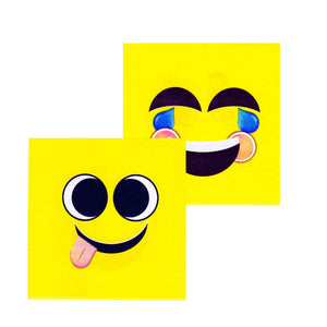 Servetele Decorative de Petrecere Party Set 10 bucati Disney Emoji Smile Fete Distractive 33x33 cm