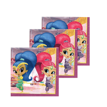 Încărcați imaginea în Galerie, Servetele Party Disney Printese Shimmer and Shine 10 buc Party Petrecere 33x33 cm