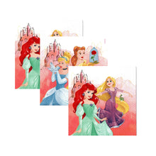 Încărcați imaginea în Galerie, Servetele Decorative de Petrecere Printese Disney Party Printesa Rapunzel Ariel Cenusareasa Belle 8 buc Party Petrecere 33x33 cm Party Tangled