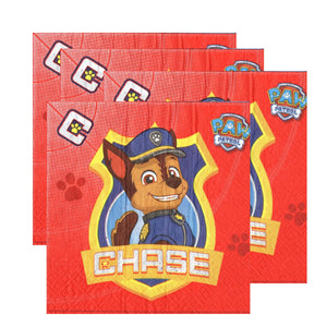 Servetele Decorative de Petrecere Party Set 10 bucati Disney Baieti Patrula Catelusilor Paw Patrol Marshall and Chase