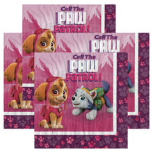 Încărcați imaginea în Galerie, Servetele Decorative de Petrecere Party Set 8 bucati Disney Fete Pink Patrula Catelusilor Paw Patrol Skye si Everest 33x33 cm Copii