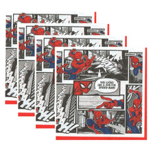 Încărcați imaginea în Galerie, Servetele Decorative de Masa Party cu Avengers Spiderman Comic Hero Omul Paianjen 8 buc Petrecere 33x33 cm Anivesare Copii