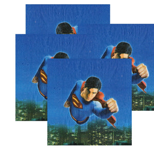 Servetele Party Supereroi Avengers Fly Superman Movie 10 buc Petrecere 33x33 cm