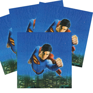 Servetele Decorative de Masa Party Petrecere cu Avengers Fly Superman Movie 10 buc Petrecere 33x33 cm 33x33 cm Aniversare Copii Fete