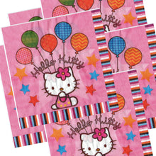 Încărcați imaginea în Galerie, Servetele Decorative de Petrecere Party Set 10 bucati Disney Pisicuta Roz Hello Kitty Pink Balloons 33x33 cm de Masa 
