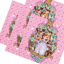 Încărcați imaginea în Galerie, Servetele Decorative de Petrecere Party Set 10 bucati Disney Disney Printesa Sofia Intai the First Mov 33x33 cm Fete Copii