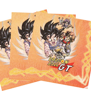 Servetele Party Supereroi Anime Run Dragon Ball GT 8 buc Petrecere Copii 33x33 cm