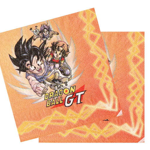 Servetele Decorative de Masa Party Petrecere cu Supereroi Anime Japoneze Run Dragon Ball GT 8 buc Petrecere Copii 33x33 cm Copii Baieti
