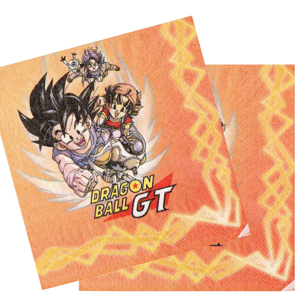 Servetele Decorative de Masa Party Petrecere cu Supereroi Anime Japoneze Run Dragon Ball GT 8 buc Petrecere Copii 33x33 cm Copii Baieti