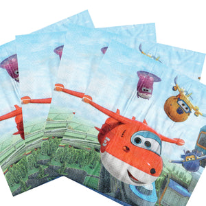 Set Servetele Party Disney Super Wings Avioane Jet Donni Dizzi 10 buc Aniversari Petreceri Baieti 33x33 cm