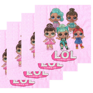 Servetele Decorative de Petrecere Party Set 10 bucati 33x33 cm Disney Fetite Papusile LOL Surprise Team Copii Fete