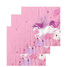 Încărcați imaginea în Galerie, Servetele Decorative de Petrecere Party Set 10 bucati 33x33 cm Disney Fetite Unicorn Inorog Roz Have a Magical Day aniversare