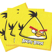 Încărcați imaginea în Galerie, Servetele Decorative de Petrecere Party Set 10 bucati 33x33 cm Angry Birds Pasari Furioase Galben Chuck Copii petreceri