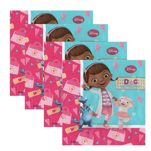 Servetele Party Disney Doc McStuffins Doctorita Plusica Lambie Stuffy 10 buc Aniversari Petreceri 33x33 cm