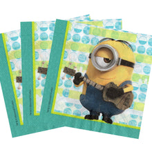 Încărcați imaginea în Galerie, Servetele Decorative de Petrecere Party Set 10 bucati Disney Minionii Galbeni Despicable Musicians 10 buc Party Petrecere 33x33 cm Petreceri