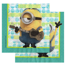 Încărcați imaginea în Galerie, Servetele Decorative de Petrecere Party Set 10 bucati Disney Minionii Galbeni Despicable Musicians 10 buc Party Petrecere 33x33 cm