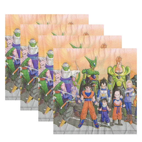 Servetele Party Supereroi Anime Desene Japoneze DragonBall GT Team 10 buc Party Petrecere 33x33 cm