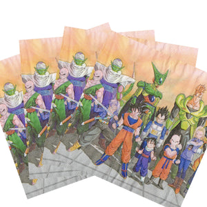 Servetele Party Supereroi Anime Desene Japoneze DragonBall GT Team 10 buc Party Petrecere 33x33 cm