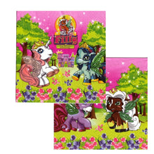 Încărcați imaginea în Galerie, Servetele Decorative de Petrecere Party Set 10 bucati Disney Filly Fairy Unicorni 10 buc Copii Aniversare Petrecere 33x33 cm