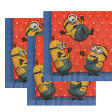 Încărcați imaginea în Galerie, Servetele Decorative de Petrecere Party Set 10 bucati Disney Minionii Galbeni Despicable Happy 10 buc Party Petrecere 33x33 cm