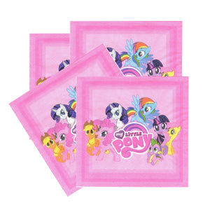 Servetele Party Disney Micii Ponei My Little Pony 10 buc Aniversari Petreceri 33x33 cm