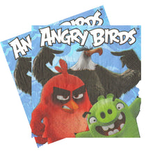 Încărcați imaginea în Galerie, Servetele Decorative de Petrecere Party Set 10 bucati 33x33 cm Angry Birds Pasari Furioase Red and Green Rosu si Verde Fete Fetite Green Red Chuck