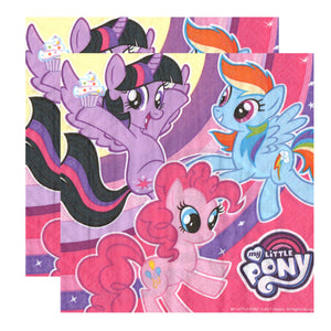 Servetele Decorative de Petrecere Party Micii Ponei My Little Pony Stars10 buc Aniversari Petreceri 33x33 cm petreceri Copii