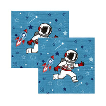 Încărcați imaginea în Galerie, Servetele Party Astronautul printre Stele pachet 10 buc