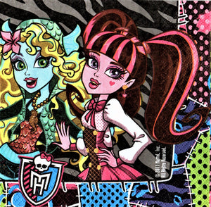 Set Servetele Party Disney Pachet 8 Buc Monster High 33x33 cm