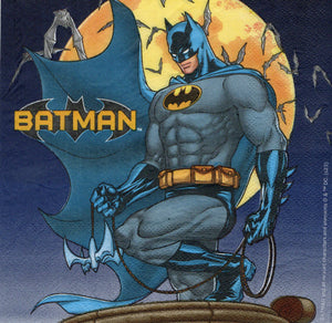Set Servetele Party Batman Omul Liliac buc DC Desene Pachet 10 buc 33x33 cm
