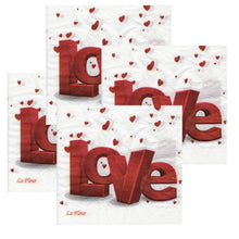 Încărcați imaginea în Galerie, Servetele de Masa cu Dragoste Pachet 20 Buc Red Love 33x33 cm
