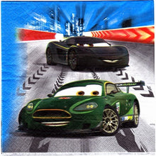 Încărcați imaginea în Galerie, Servetele Decorative de Petrecere Party Set 10 bucati Disney Baieti Cars Bucsa Fulger 95 McQueen Masinute 33x33 cm Hamilton