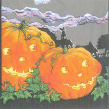 Încărcați imaginea în Galerie, Servetele de Masa cu Halloween Pachet 10 Buc Dovleci Happy Zambitori 33x33 cm