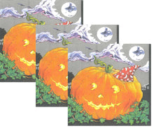 Încărcați imaginea în Galerie, Servetele de Masa cu Halloween Pachet 10 Buc Dovleci Happy Zambitori 33x33 cm