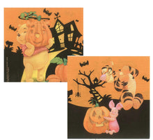 Încărcați imaginea în Galerie, Servetele Decorative de Masa cu Halloween Pachet 10 Buc Winnie the Pooh Ursuletul de Plus si Prietenii 33x33 cm Dovleci Dovleac