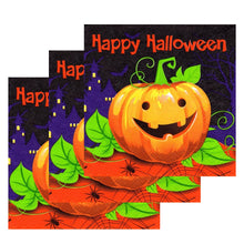 Încărcați imaginea în Galerie, Servetele de Masa cu Halloween Pachet 8 Buc Dovlecel si Little Sider 33x33 cm