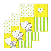 Încărcați imaginea în Galerie, Servetele Decorative de Masa pentru Botez Pachet 8 Buc Be Happy Baby Boy Baietel 33x33 cm Aniversare patrecerei
