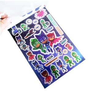 Abtibild Sticker Autoadeziv Autocolant pentru Copii Disney Pj Masks Eroi in Pijamale pentru Copii