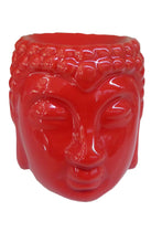 Încărcați imaginea în Galerie, Suport Aromoterapie Lumanare Ceramica Buddha Red