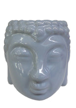 Încărcați imaginea în Galerie, Suport Aromoterapie Lumanare Ceramica Buddha Grey