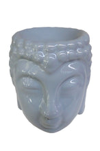 Încărcați imaginea în Galerie, Suport Aromoterapie Lumanare Ceramica Buddha Grey
