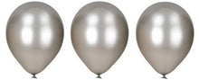 Încărcați imaginea în Galerie, Set Baloane de Petrecere de Umflat Party Copii Adulti Tematice Gri Argintiu Metalic 10 buc Aniversari Copii