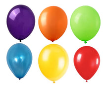 Încărcați imaginea în Galerie, Set Baloane de Petrecere de Umflat Party Multicolore Curcubeu Colorate 10 buc Aniversari