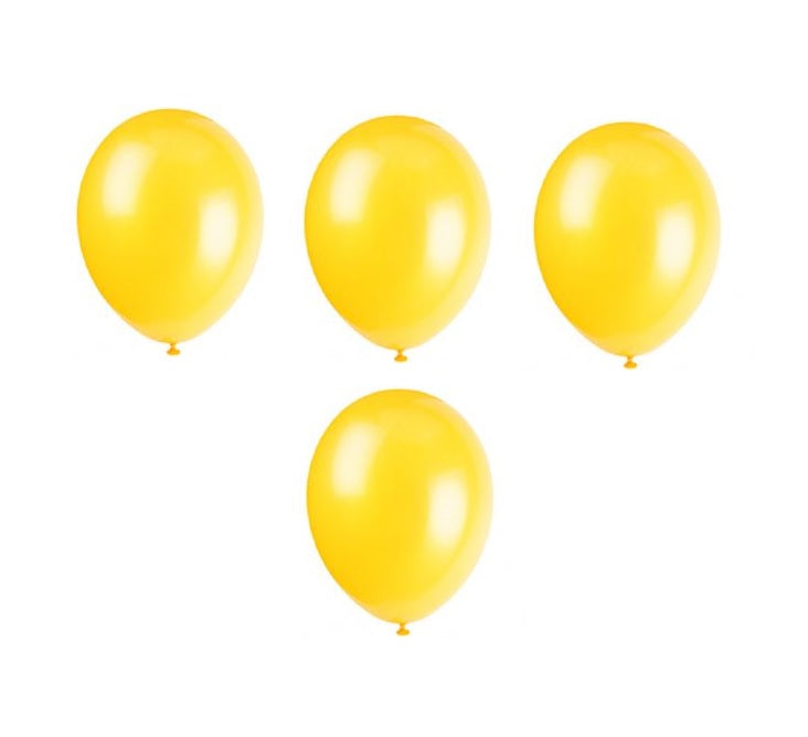 Set Baloane de Petrecere de Umflat Party Galben Lamaie 10 buc Aniversari