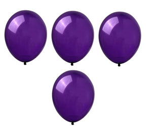 Set Baloane de Petrecere de Umflat Party Mov Inchis 10 buc Aniversari