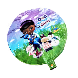 Balon Folie de Petrecere de Umflat Party Fetite Aniversari Doc McStuffins Clinic Doctorita Plusica 44 cm