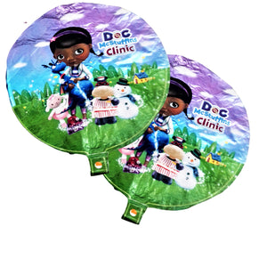 Balon Folie de Petrecere de Umflat Party Fetite Aniversari Doc McStuffins Clinic Doctorita Plusica 44 cm Copii Fetite Fete