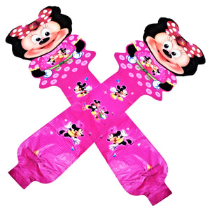 Balon Folie de Petrecere de Umflat Party Baby Disney Aniversari Fetite Copii cu Minnie Mouse 80 cm