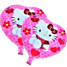 Încărcați imaginea în Galerie, Balon Folie de Petrecere de Umflat Inima Party Baby Pisicuta Hello Kitty Pink 47 cm Copii Disney Anivesari