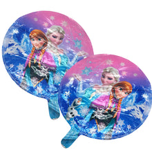 Încărcați imaginea în Galerie, Balon Folie de Petrecere de Umflat Party Regatul de Gheata Frozen Regina Elsa si Ana Pink 45 cm Disney